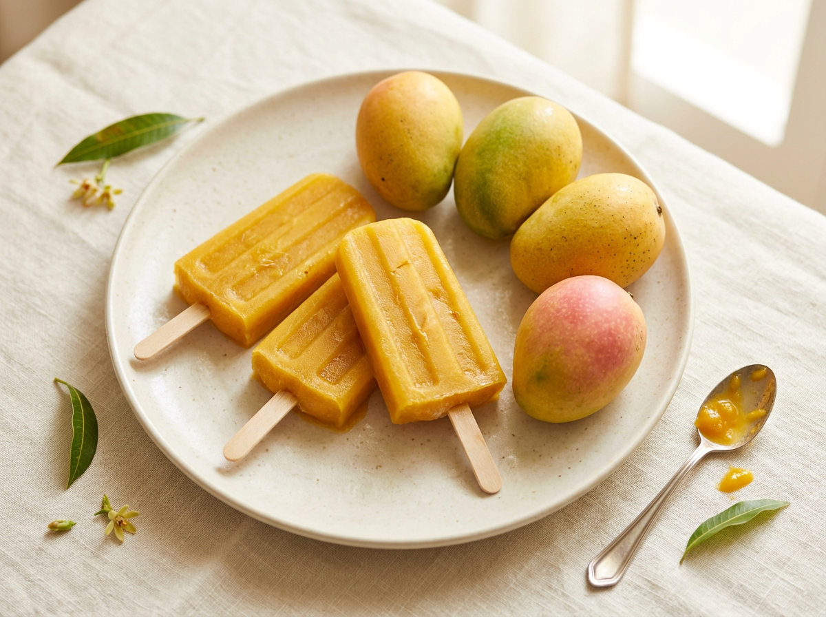 Paletas de mango